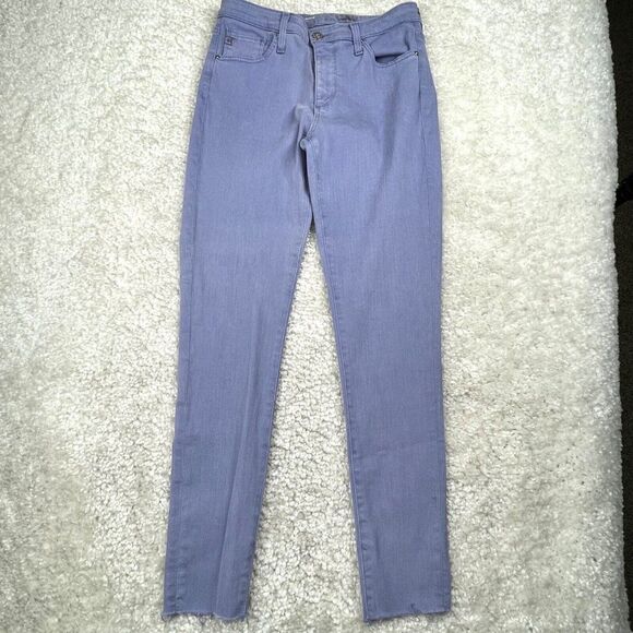 AG Adriano Goldschmied The Legging Ankle Super Skinny Jean Purple - Picture 1 of 11